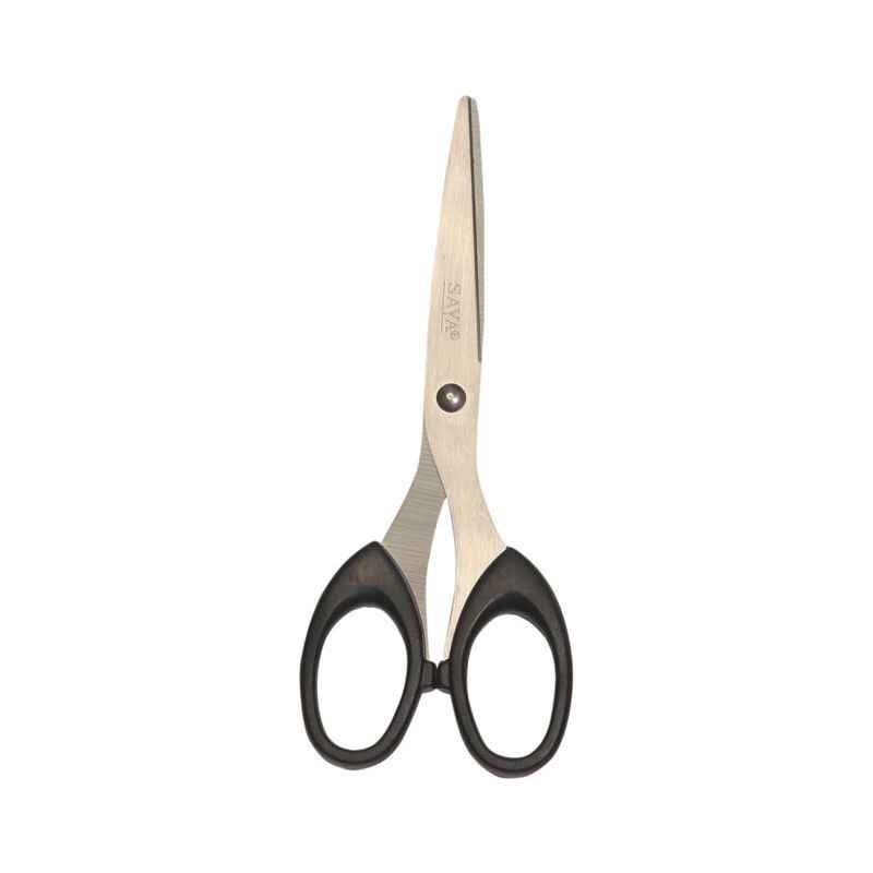 Saya SYSC06 Black Classic Scissors, Weight: 50.6 g