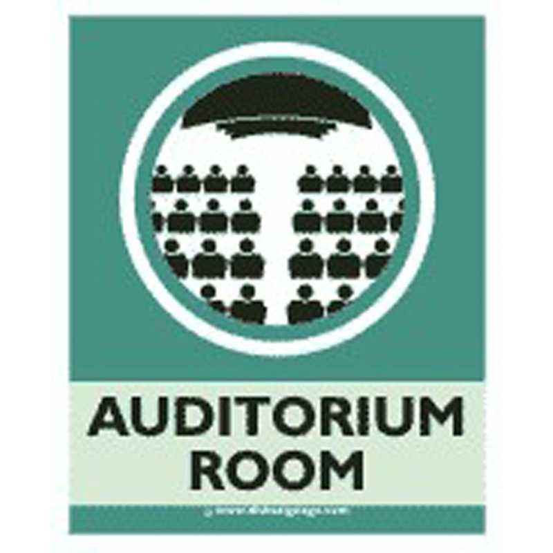 Dishasignage Auditorium-Room Safety Signage