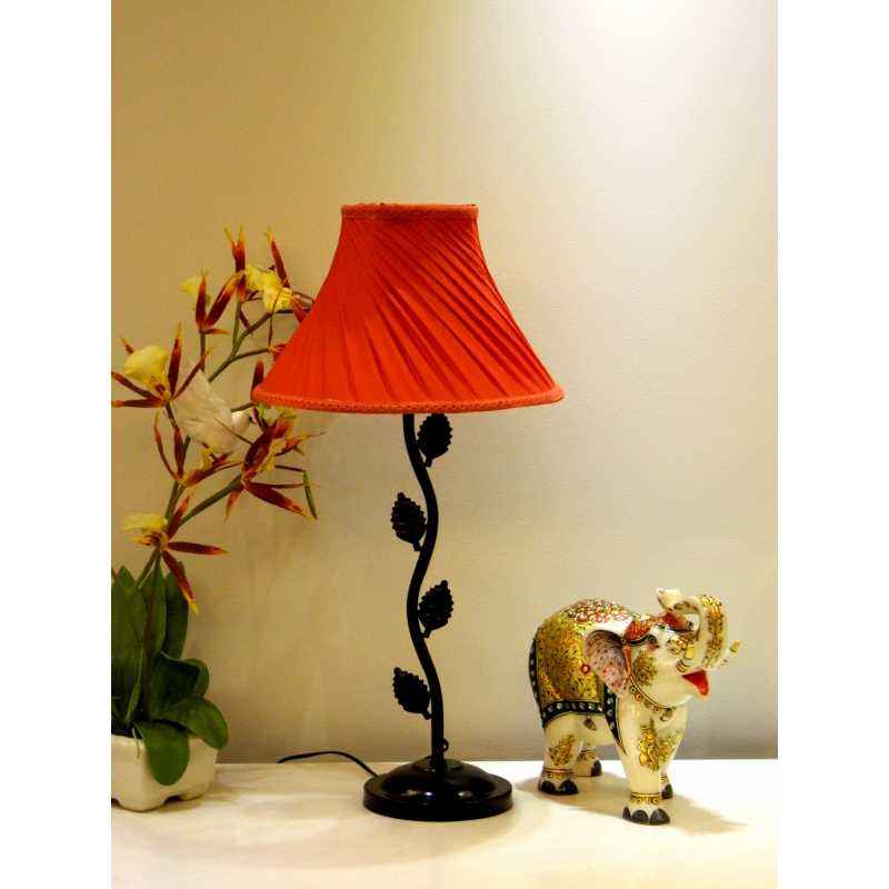 Tucasa Table Lamp with Pleated Shade, LG-150, Weight: 600 g