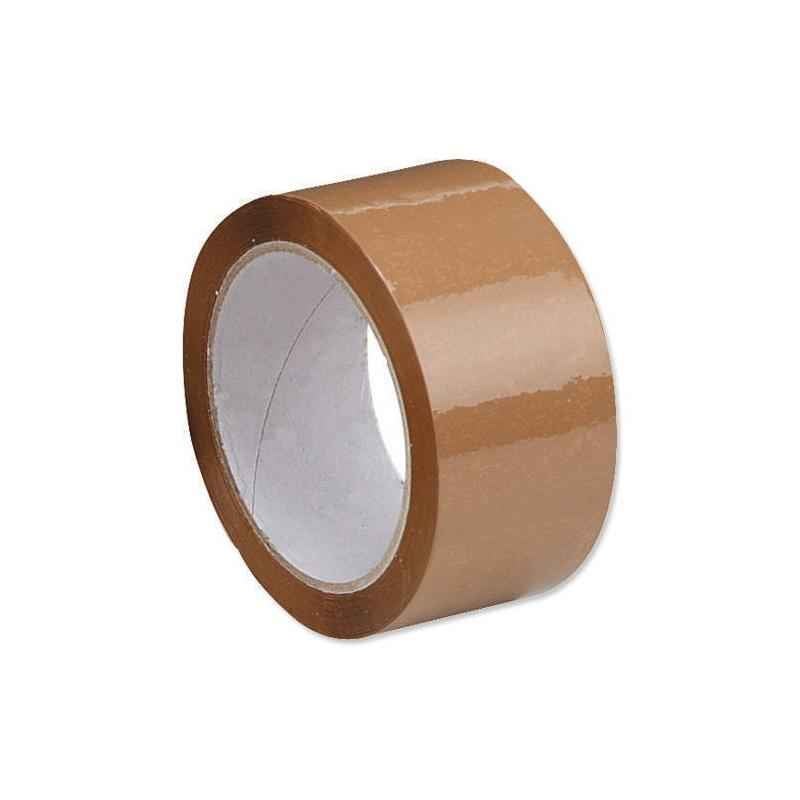 LTD 65mx12mmx0.038mm Brown Packaging Tape, (Pack of 12)