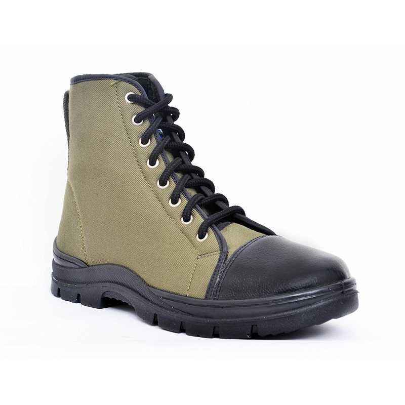Allen Cooper AC 7045 Green Jungle Work Safety Boots, Size: 6