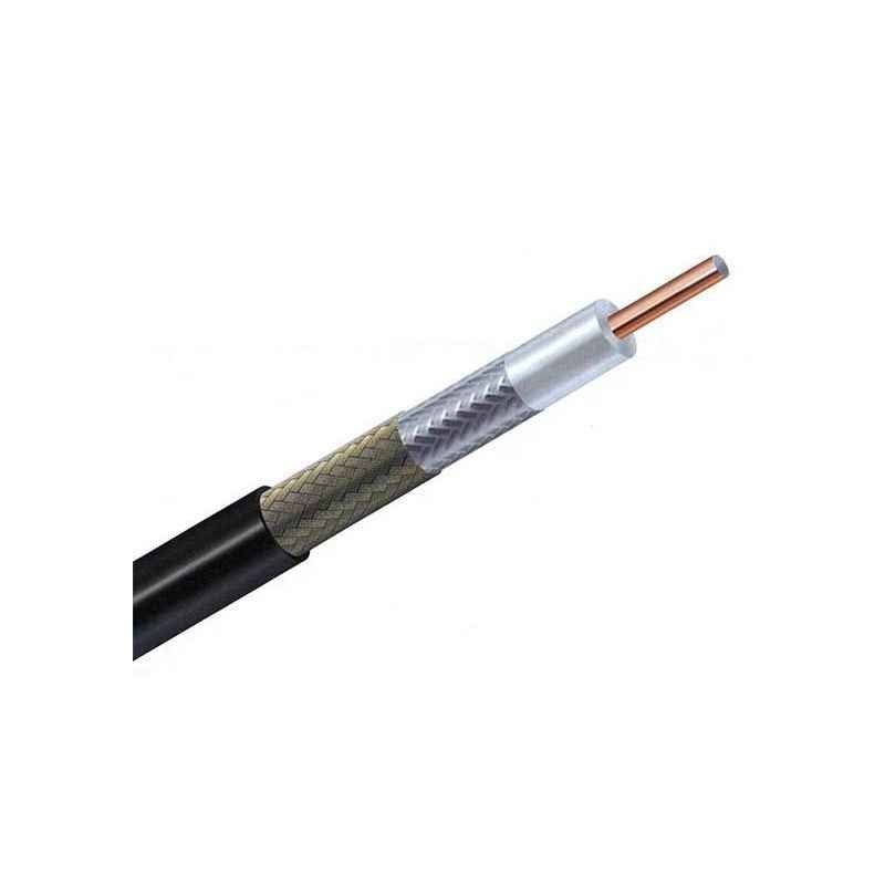 Polycab 305m Unarmoured Co-axial Cables, RG-11 CCS