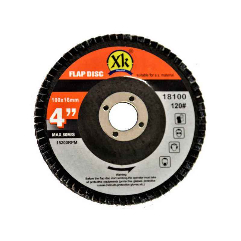 Xtra-Kut 100mm 120 Grit Flap Disc (Pack of 20)