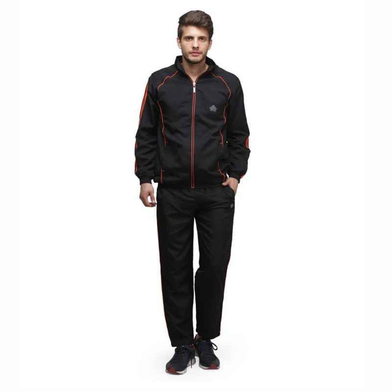 Abloom 134 Black & Orange Tracksuit, Size: L