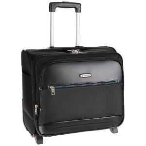 Aristocrat 44cm Concorde Black Laptop Suitcase, Black