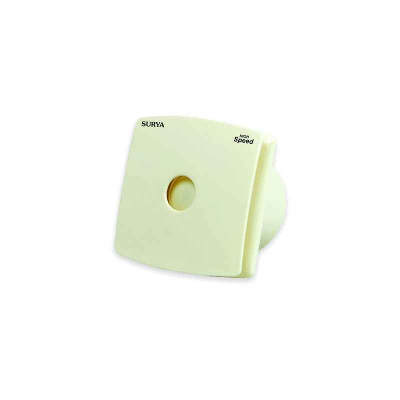 Surya AXIAL Ivory Exhaust Fan, Sweep: 100 mm