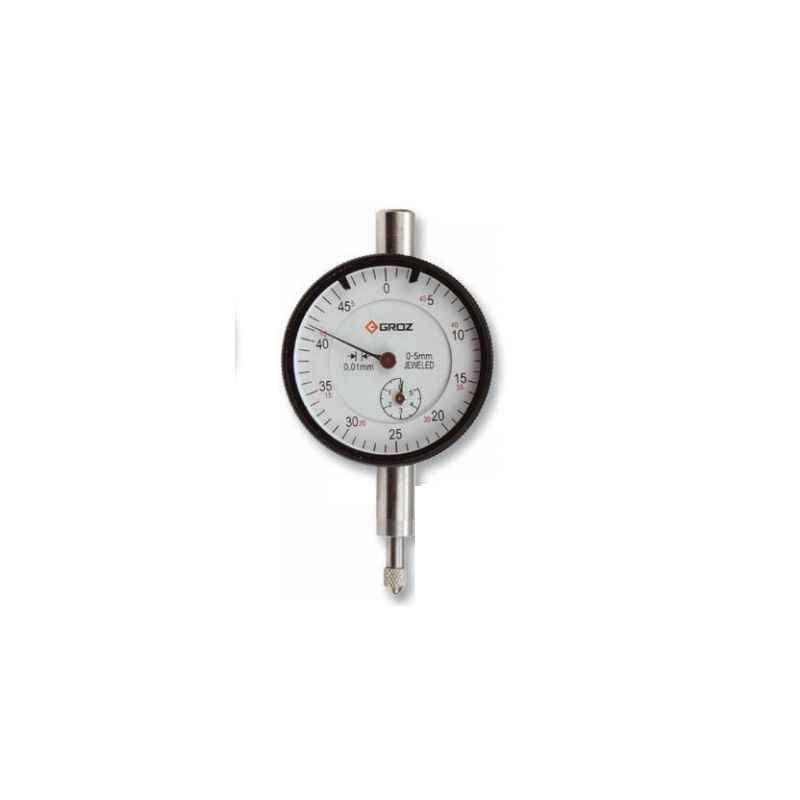 Groz 0-10 mm Dial Indicator, DLG/10