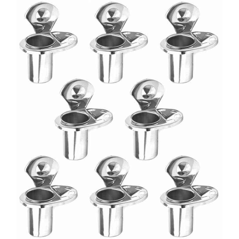 Doyours Royal Series 8 Pieces Stainless Steel Glossy Tumbler Holder Set, DY-1132