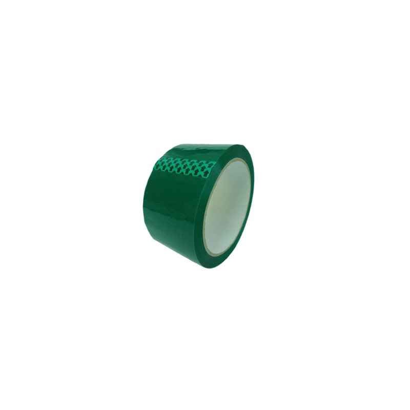 Elisha 48mm Green Coloured Tape, Length: 50m (Pack of 12)