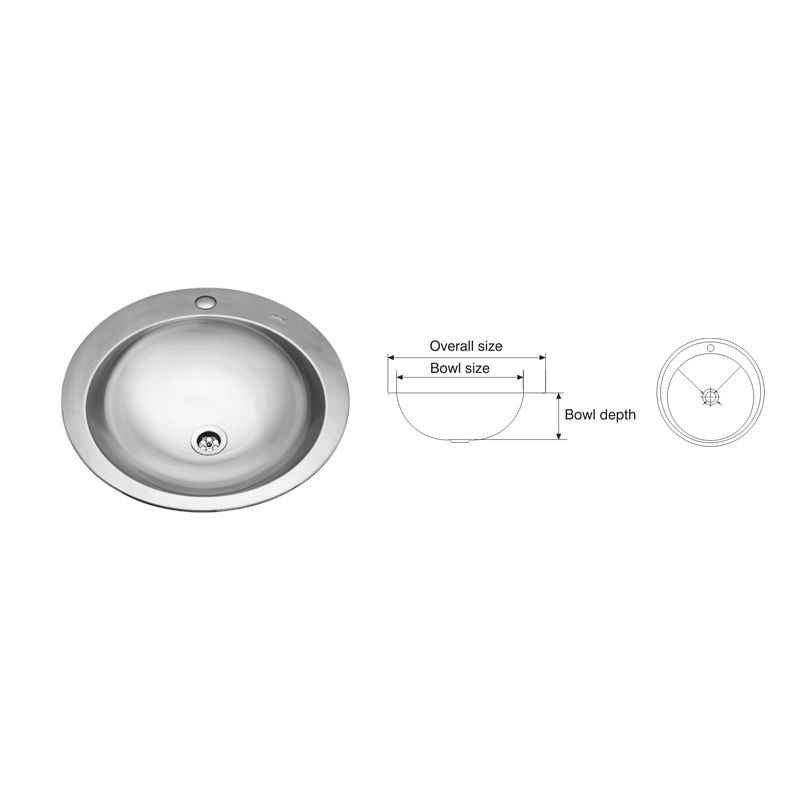 Nirali Globus Delux Glossy Finish Sink Strainer, Bowl Diameter: 410 mm