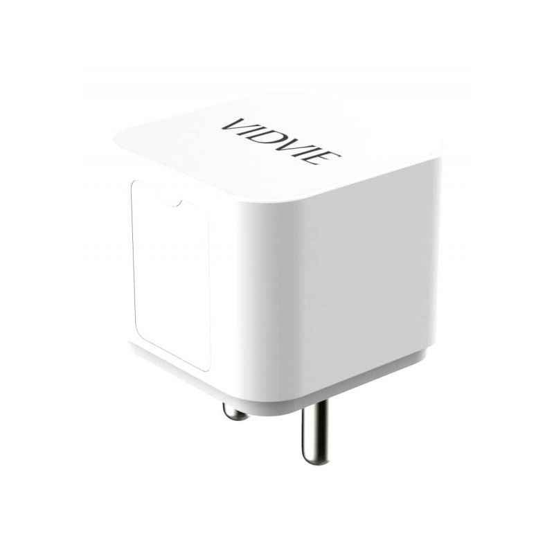 Vidvie 5V 2.4A Dual Port White Travel Charger with 1m Micro USB Cable, CHPLE103N-v8WH