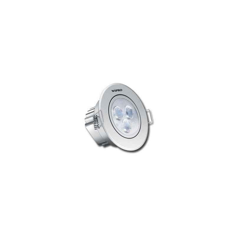 Wipro Garnet 5W Round LED Downlighter, D210565 (Pack of 2)