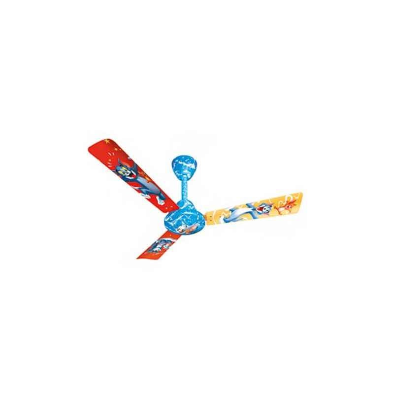 Crompton Greaves Kids Ceiling Fans Tom and Jerry-Kids Play Mate, Colour: Red-Blue