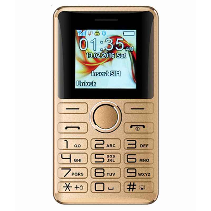 I Kall K27 Gold Thinnest Card Phone