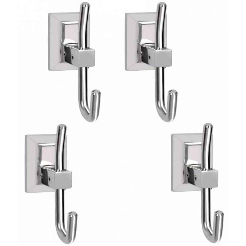 Doyours Oscar Series 4 Pieces Stainless Steel Robe Hook Set, DY-1038