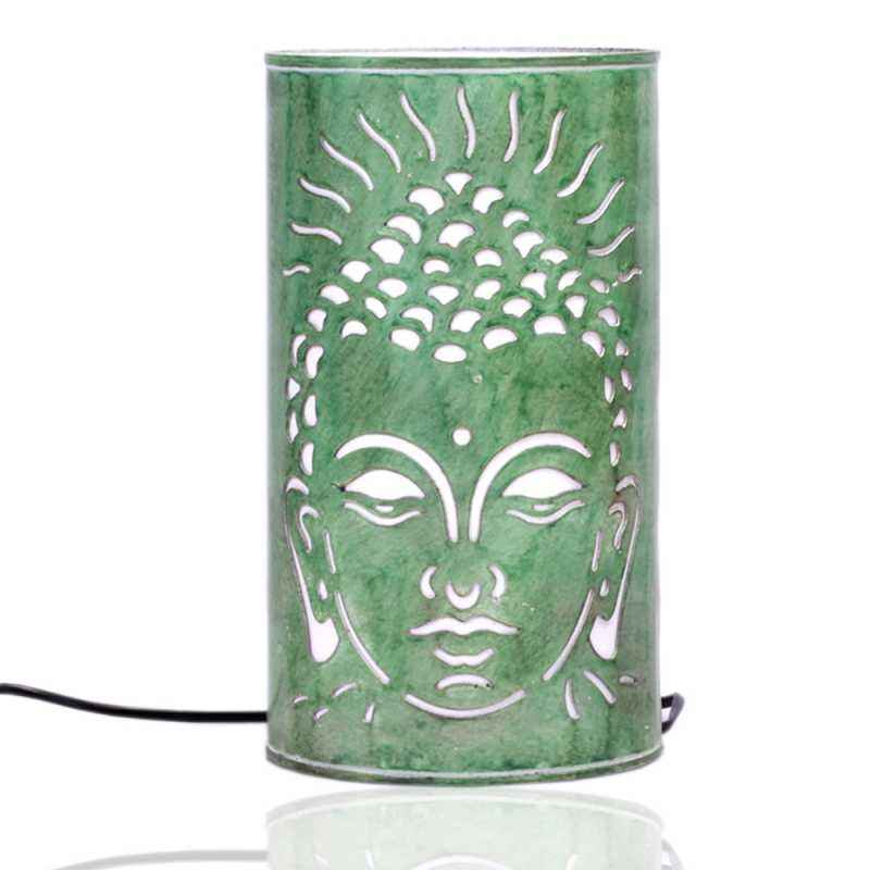 Height of Design Green Buddha Lamp, HODTL81