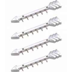 Doyours 4 Pieces Glossy Arrow Design Key Hook Set, DY-0478
