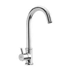 Cera Mist Quarter Turn CQ420L Table Mounted Goose Neck Sink Cock