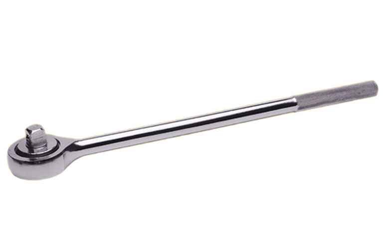 GB Carbon Steel 3/4 inch Drive Round Head Ratchet Handle, Size