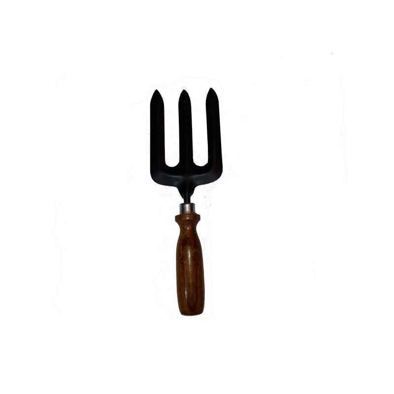 SLR Eco-Friendly 3-Tine Hand Digging Fork 2, Size: 10 in