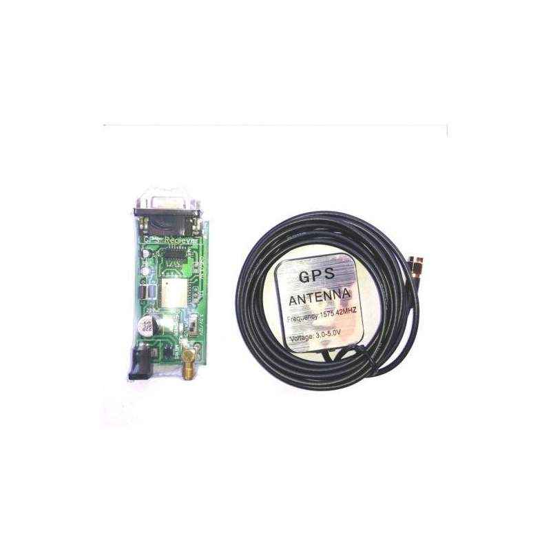 Techtonics SKG13C High Sensitive GPS Receiver Module with GPS Antenna, TECH1520