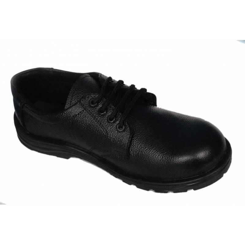Safari Pro Wan Black Steel Toe Labour Work Safety Shoes Size: 7 (Pack of 20)