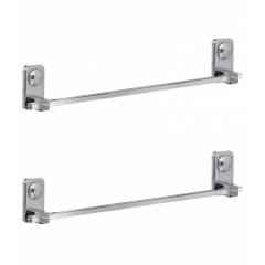 Abyss ABDY-1238 24 Inch Glossy Finish Stainless Steel Towel Rail (Pack of 2)