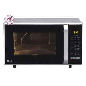 LG 28 Litre Silver Convection Microwave Oven, MC2846SL