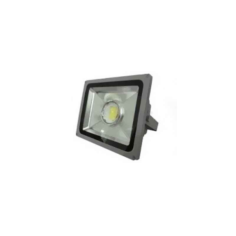 Jk Cool Day White 50W Square Outdoor COB LED Flood Light With Lens