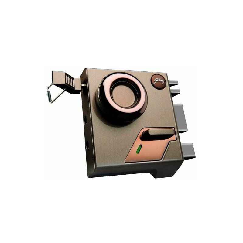 Godrej Altrix 1CK (I/O) Milano Bronze Rim Lock, 7506