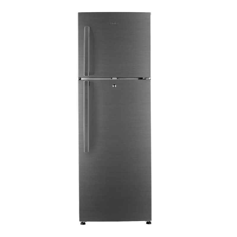 Haier Frost Free 258 Litre Double Door Refrigerator, HRF-3304BS-R/E