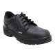 Indcare Jumbo Leather Black Steel Toe Work Safety Shoes, Size: 7