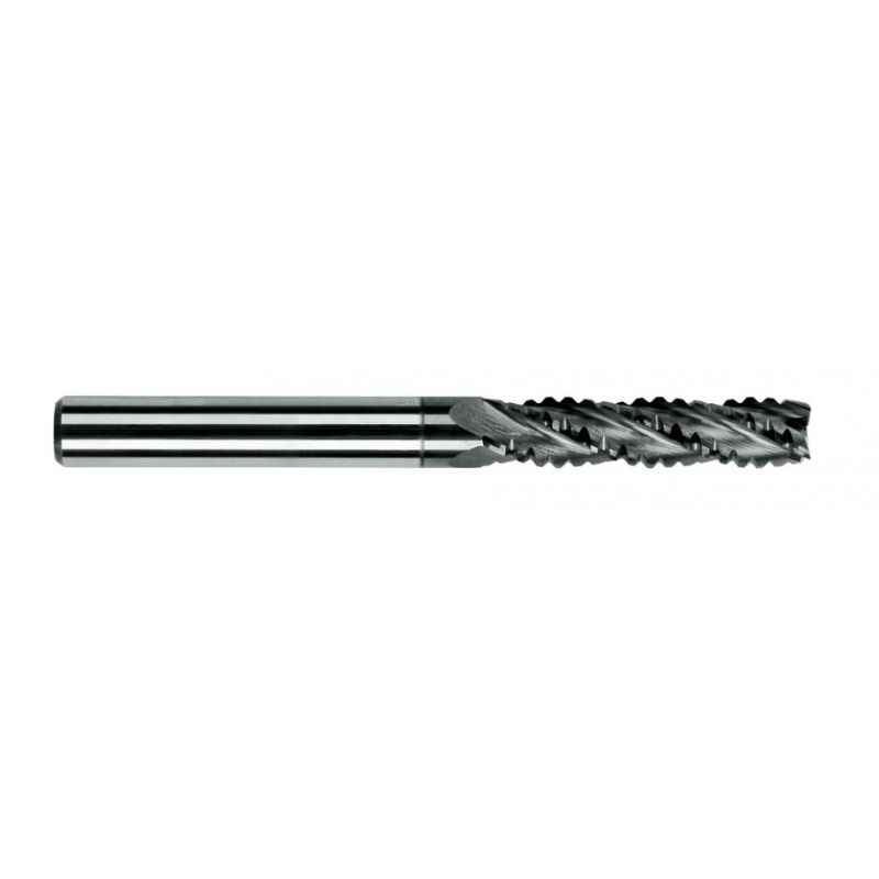 thumbnail image 2 of Sun-Pro 6mm TiALN Coated Carbide End Mill – 4 Flute, Single End, 19mm Cut Length – USA Made 2 of 5