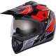 Vega Offroad D/V Mud Dull Black & Orange, Size (Medium, 580mm)