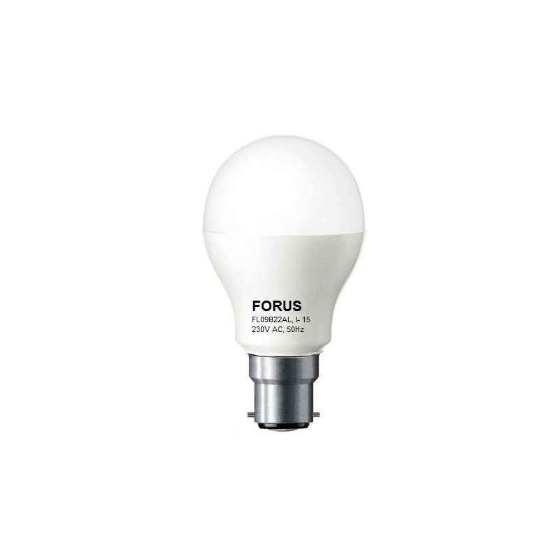 Forus 9 W LED Bulb (Pack of 8)