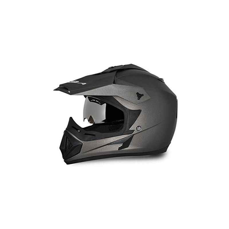 Vega Offroad DV Dull Anthracite Open Face Helmet Size Medium 580 mm