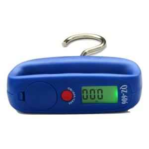 Weightrolux 50 Kg Blue Portable Hanging Digital Luggage Kitchen Weighing Scale, QZ-606