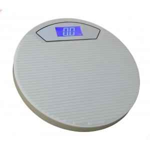 Virgo Digital Personal Weight Round Weighing Scale, v-round-grey