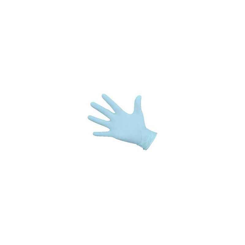 Body Guard Blue Exam Grade Powder Free Disposable Gloves, 1028904 (Pack of 100)