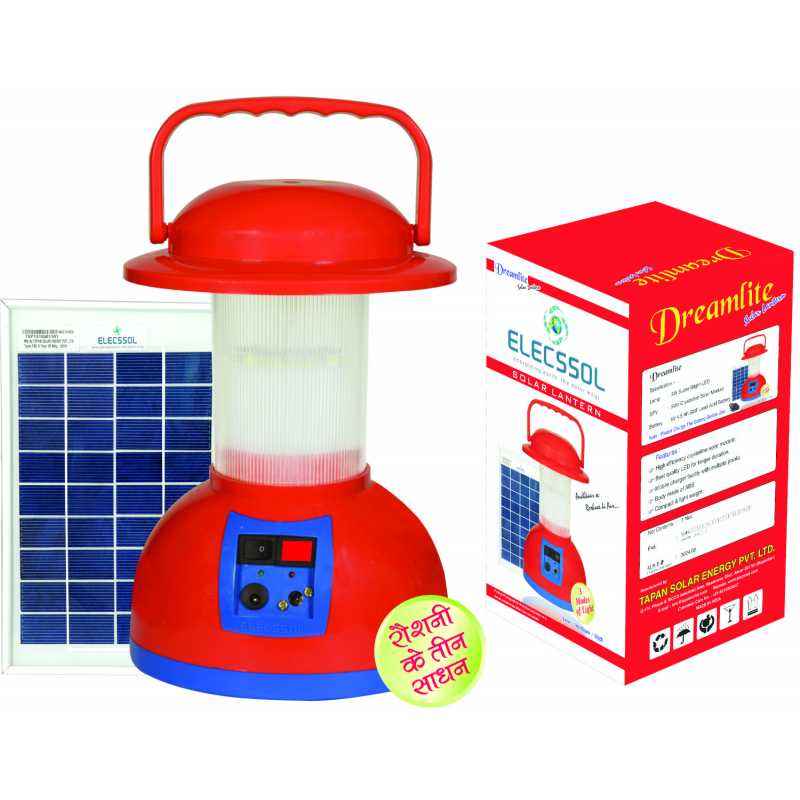 Elecssol 5W Solar Dreamlite Lantern With Lithium Ion Battery