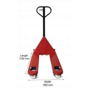 Godrej GPT 2500 NT Hand Pallet Truck with Tandem PU Rolls, Load Capacity: 2500 kg