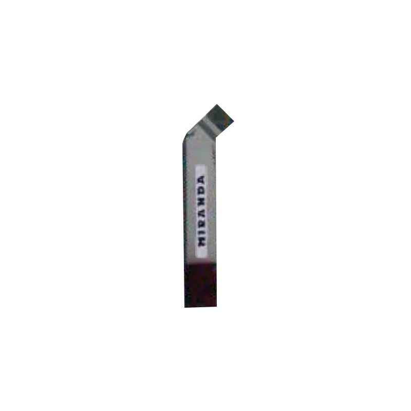 Miranda 25x16mm K20 Left Hand Tungsten Carbide Tipped Cranked Turning & Facing Tool, 1261LC, Length: 140mm