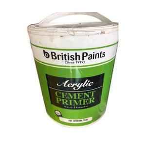 British Paints 20 Litre Water Thinnable Universal Acrylic Cement Primer