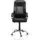 Mezonite High Back Synthetic Leatherette Black Office Chair