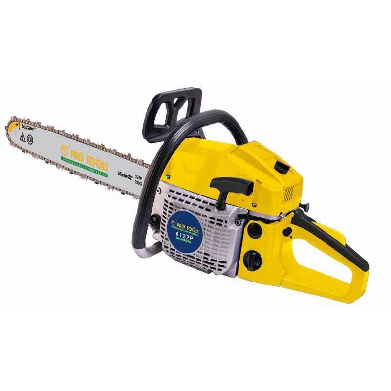 Pro Tools 22 Inch Petrol Chain Saw, 6122P