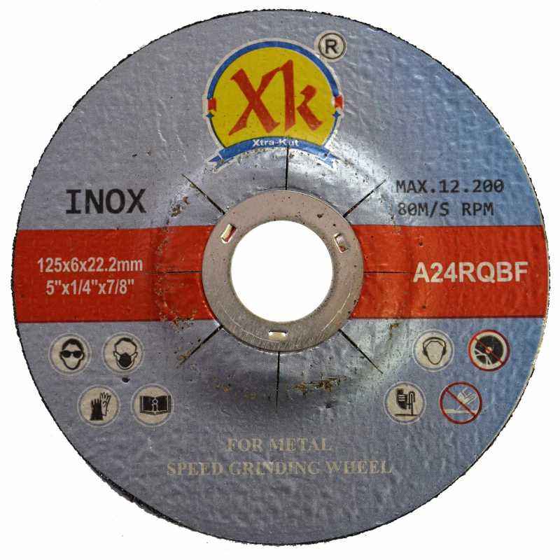 Xtra-Kut 125mm Resinoid Grinding Wheel (Pack of 25)