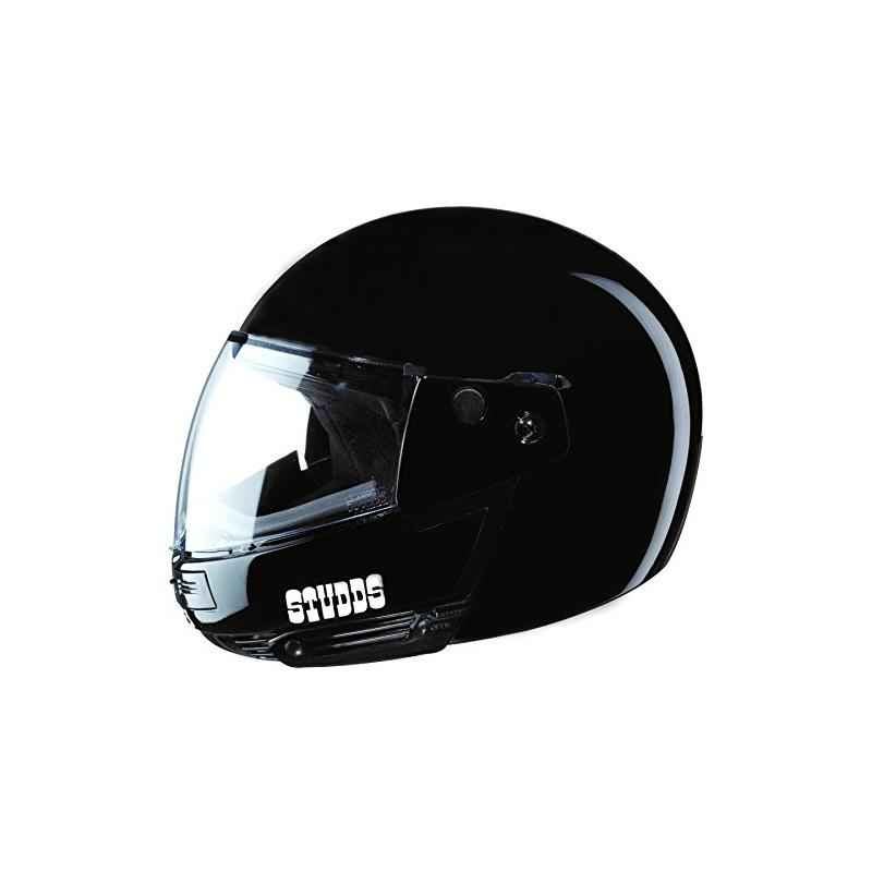 Studds Ninja Pastel Black Full Face Helmet, Size (XL, 600 mm)