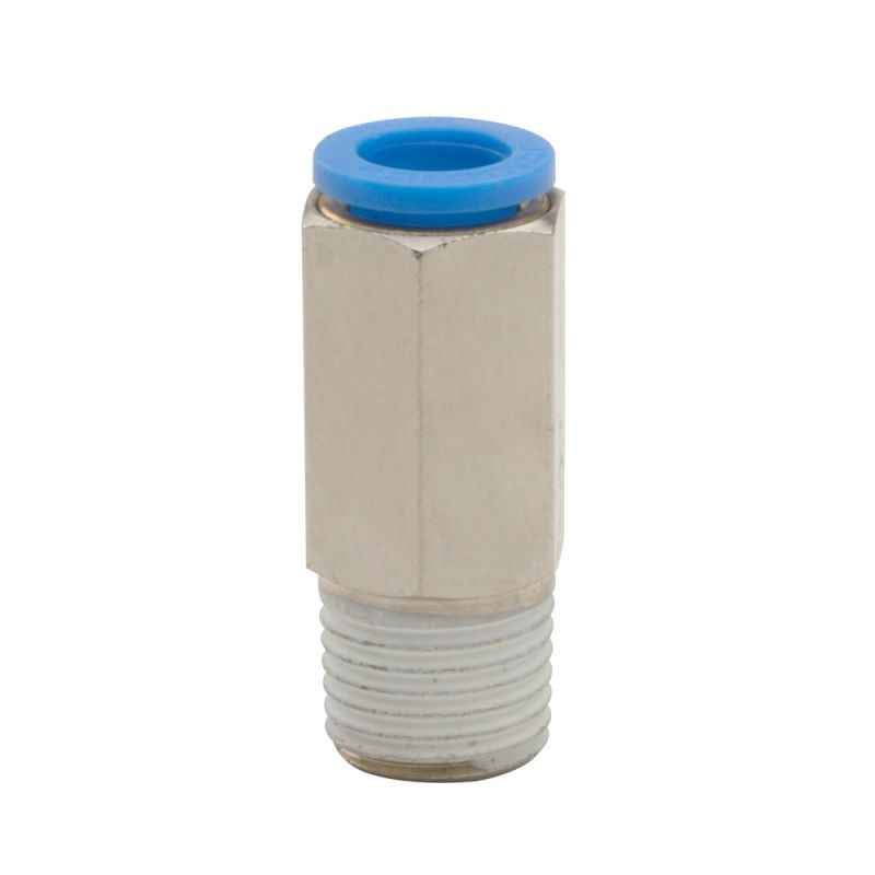 Janatics 6mm Male Connector with sealing Washer, WP2110670, Length: 22 mm