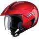 Studds Marshall Motorsports Wine Red Open Face Helmet, Size (Large, 580 mm)