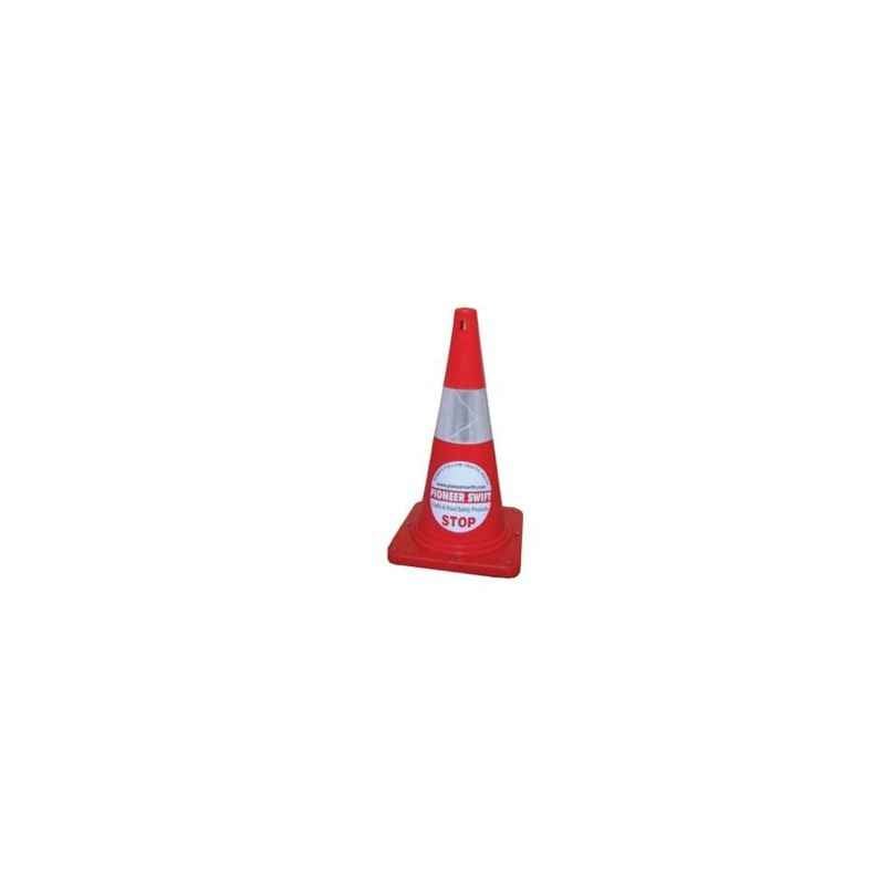 Pioneer Swift Safety Cone With Rubber Base, PS 500H (Pack of 2)